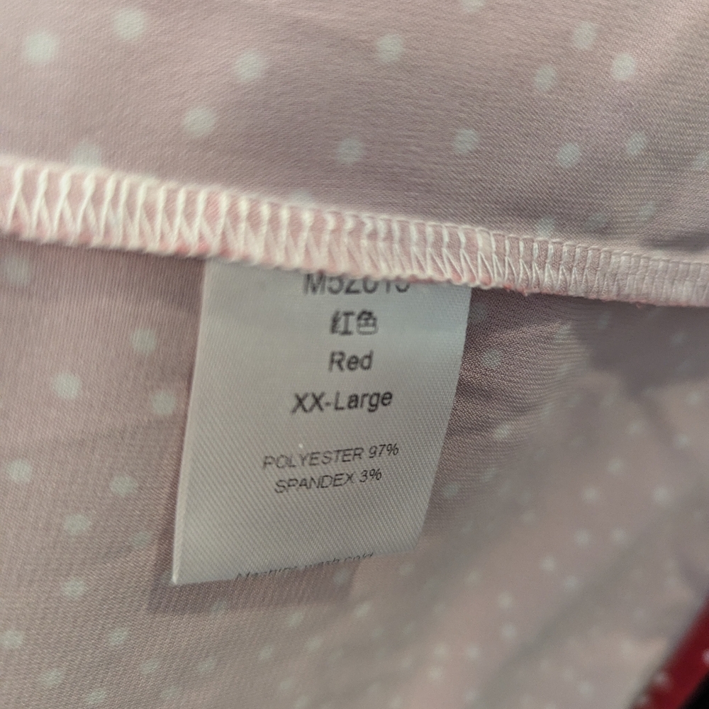 Women's red XXL blouse - Picture 4 of 4